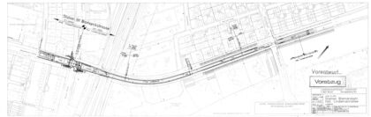 Vorentwurf Bismarckstr. Rampe Lindemannallee , D 202.1/109